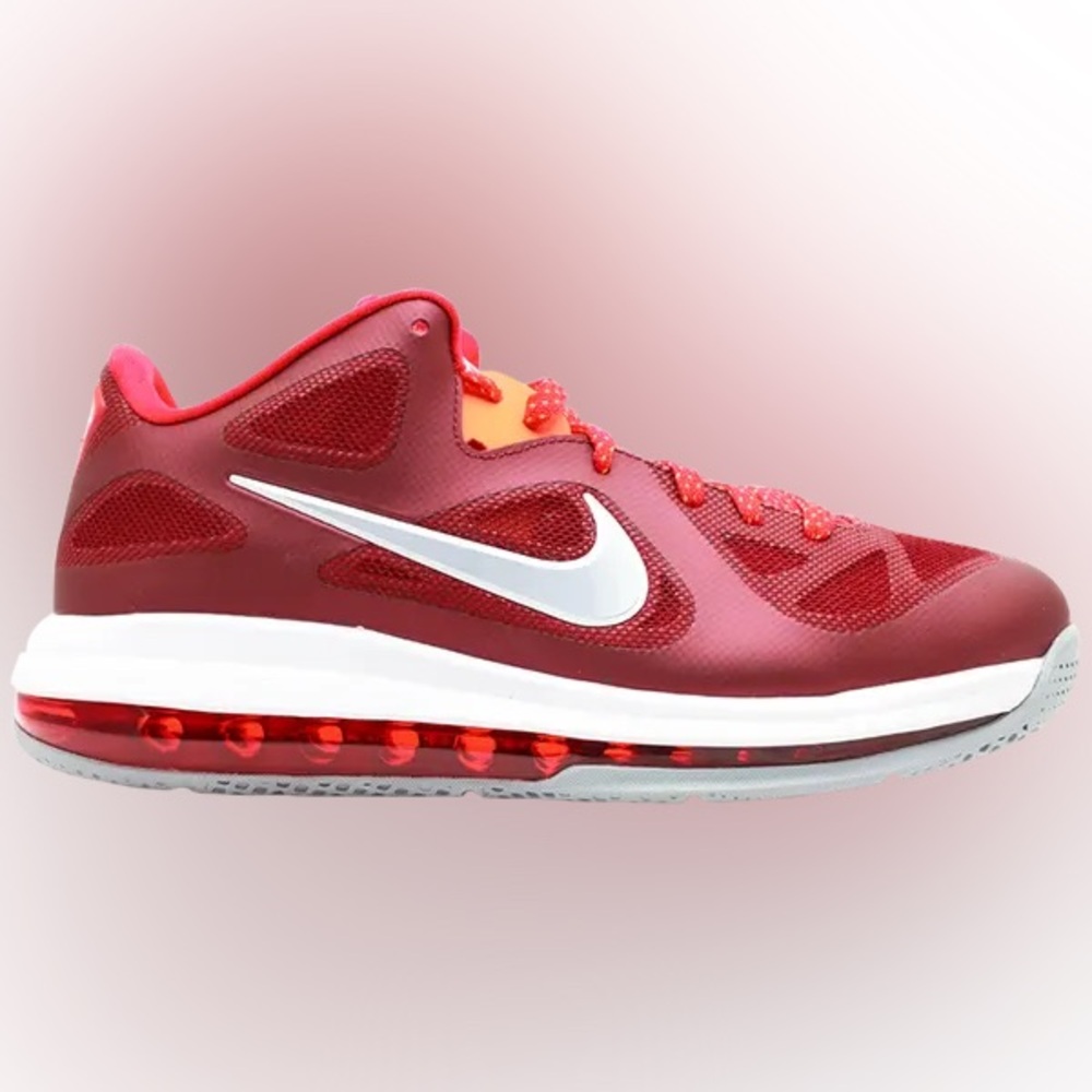 Nike LeBron 9 Low Cherry Basketball Shoes Men’s 11.5